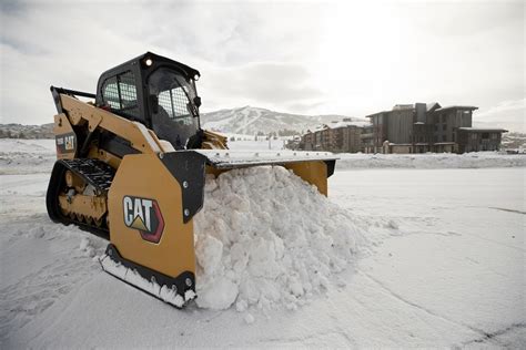 drone skid steer snow removal|How to Choose Between Skid Steers or Compact Track Loaders .